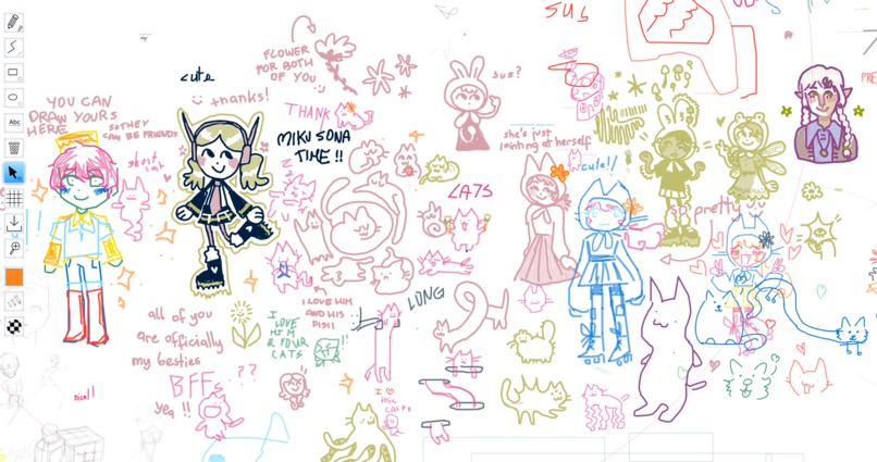 Online Whiteboard – screenshot 1