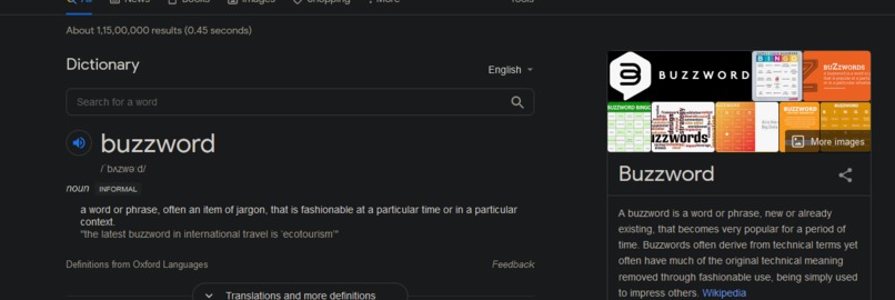 BuzzWord – screenshot 1