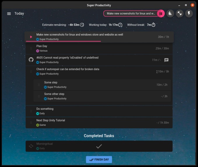 To-Do Application – screenshot 1