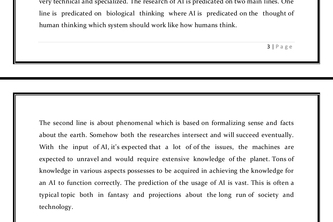Artificial intelligence