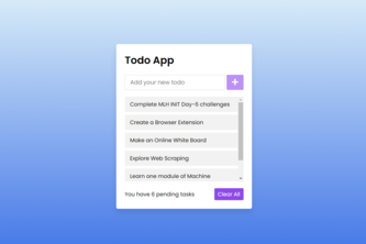 Todo List App