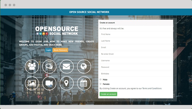 Social Media Platform – screenshot 3