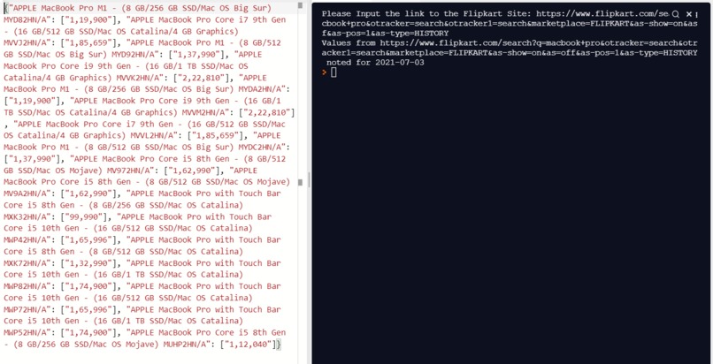 Price Scraper – screenshot 1