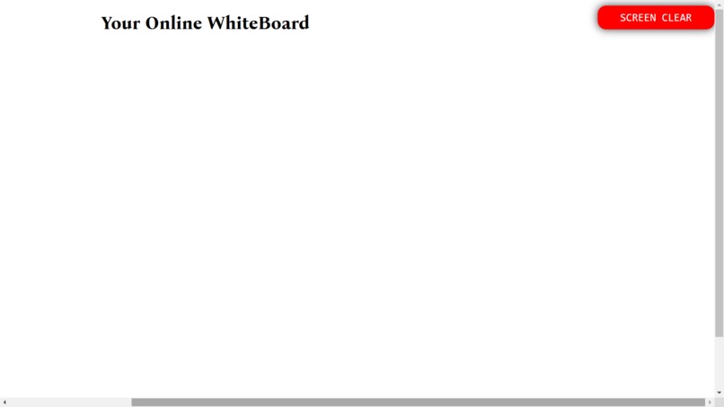 Online WhiteBoard – screenshot 1