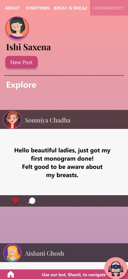 PINK - The Breast Cancer Awareness App – screenshot 11