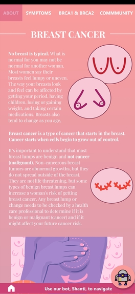PINK - The Breast Cancer Awareness App – screenshot 6