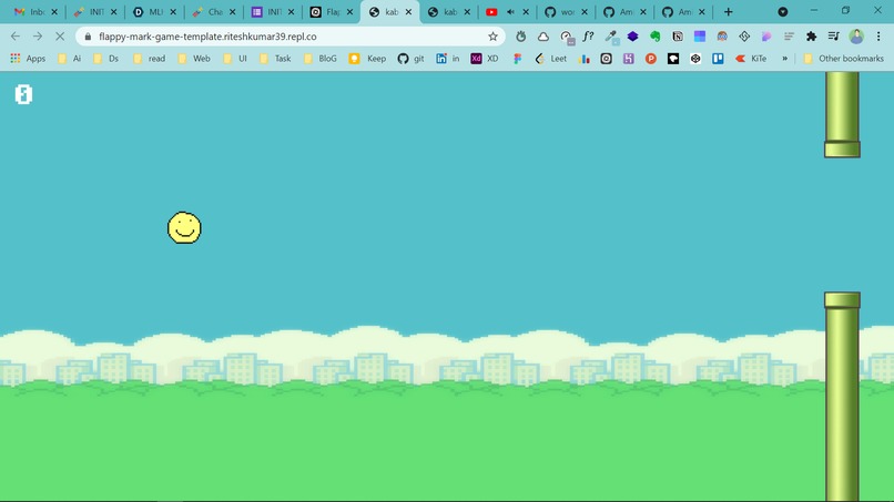 game using Kaboom.js – screenshot 1
