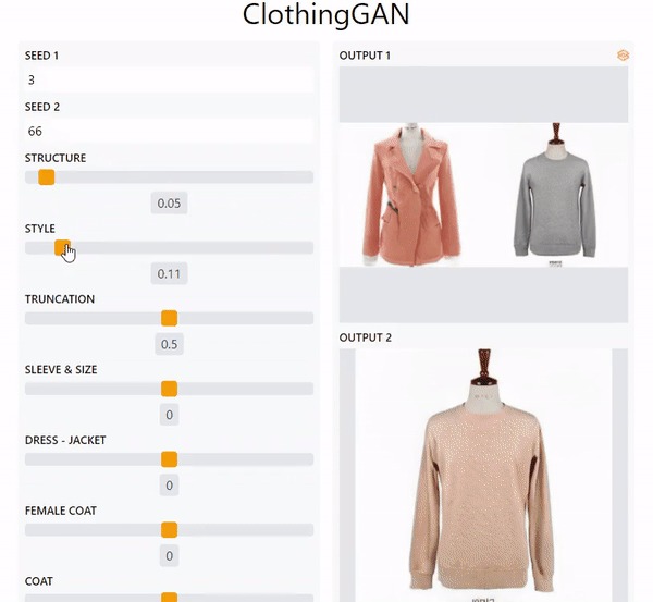 ClothingGAN – screenshot 1