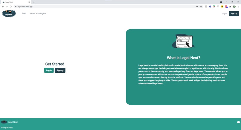 Legal Nest – screenshot 1