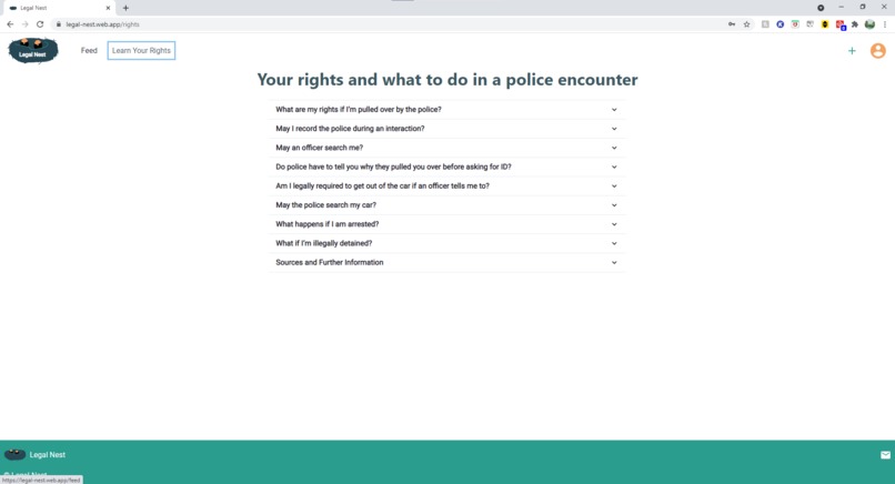 Legal Nest – screenshot 2