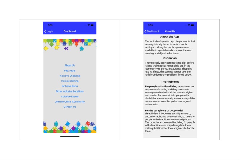 Inclusive Cupertino – screenshot 2