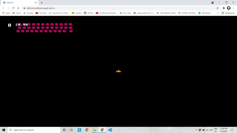 Kaboom Space Invader – screenshot 2
