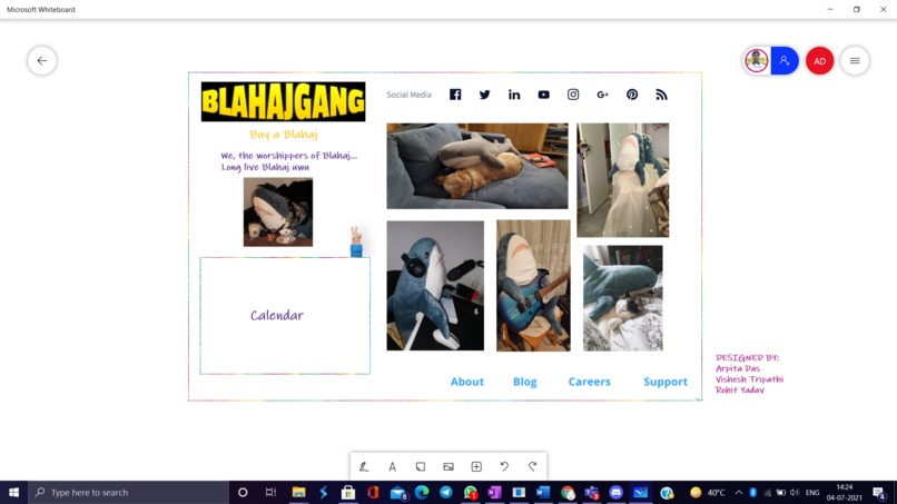 Online Whiteboard – screenshot 1