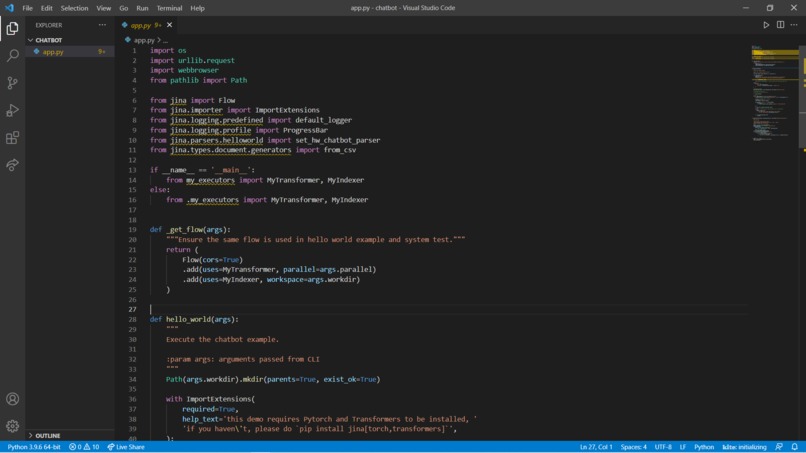 Buzzword topic – screenshot 1
