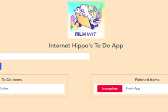 Internet Hippo's To Do App