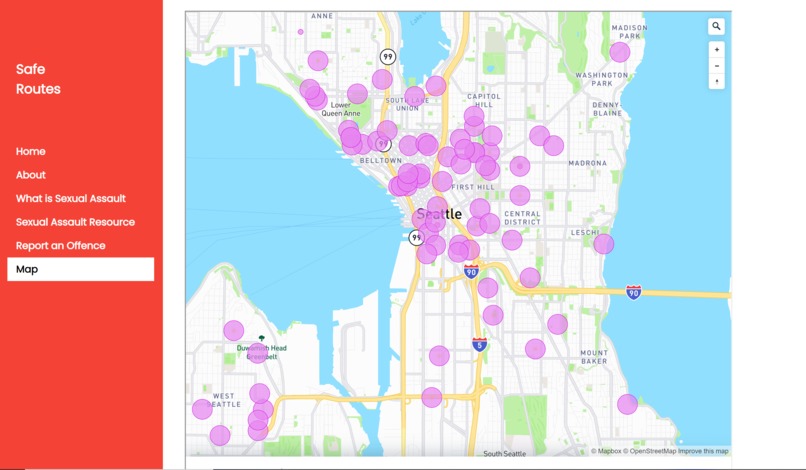 SafeRoutes  – screenshot 6