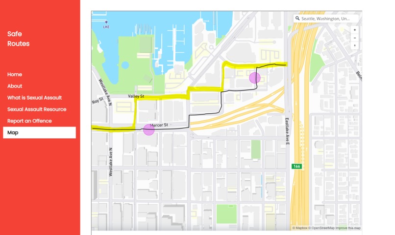 SafeRoutes  – screenshot 7