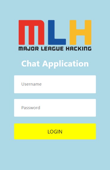 MLH Chat Application – screenshot 1