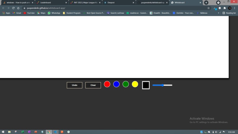 Whiteboard Canvas – screenshot 1