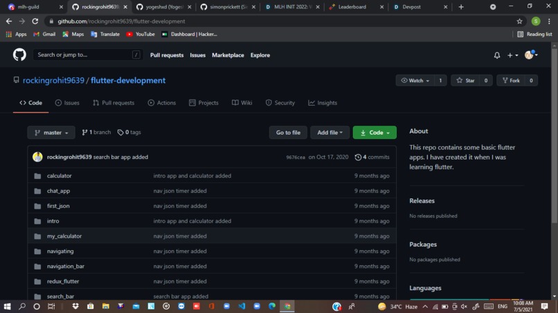 New language – screenshot 1
