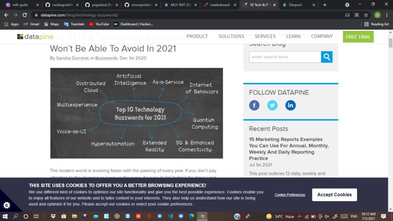Buzzword – screenshot 1