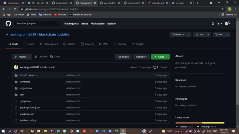 Long term goal – screenshot 1
