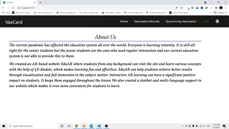 VaxCard – screenshot 5