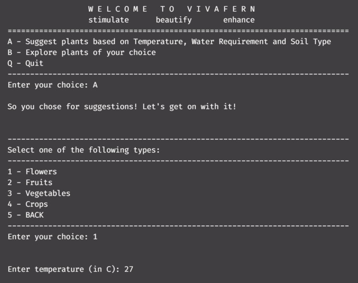 V I V A F E R N – screenshot 2