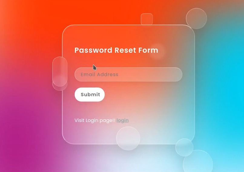 Registration_Page-Glassmorphism – screenshot 1