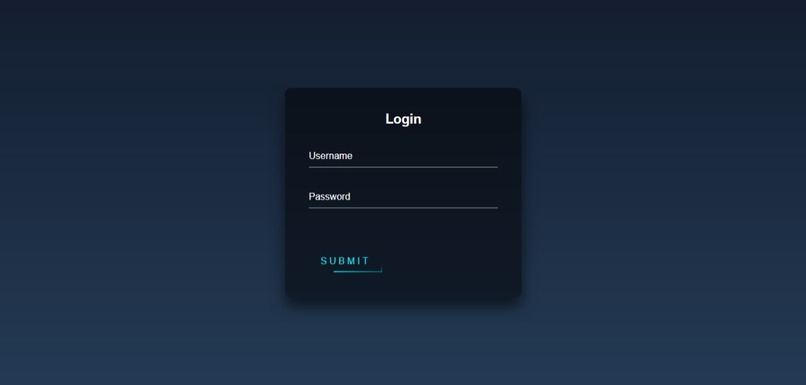 Light effect login form | Devpost
