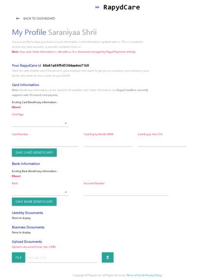 RapydCare - digital health insurance  – screenshot 12
