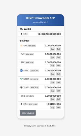 Rapyd Savings – screenshot 1