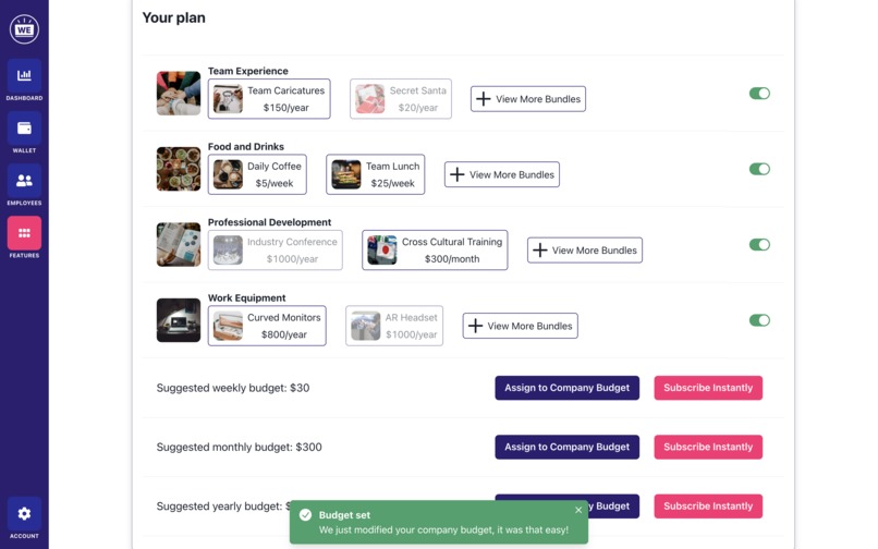 Wemotely: The best remote benefits in minutes – screenshot 4