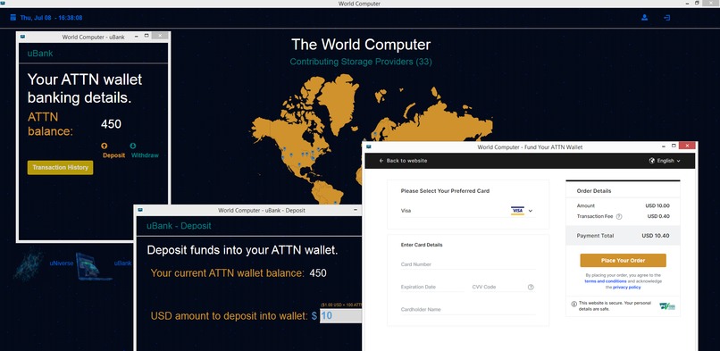 The World Computer + Rapyd – screenshot 1