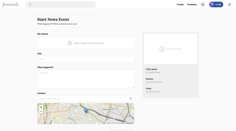 Journals – screenshot 3