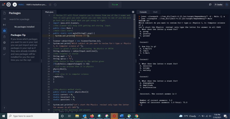 Review it! – screenshot 1