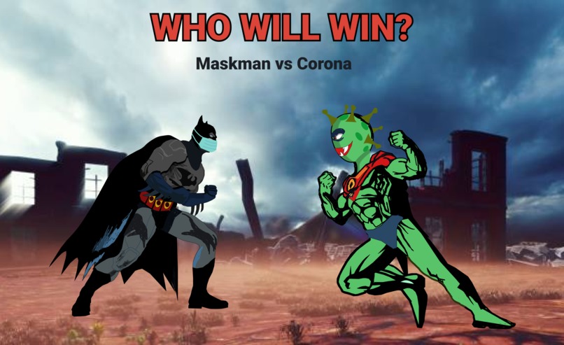 Hacktoon - Maskman VS Corona – screenshot 4