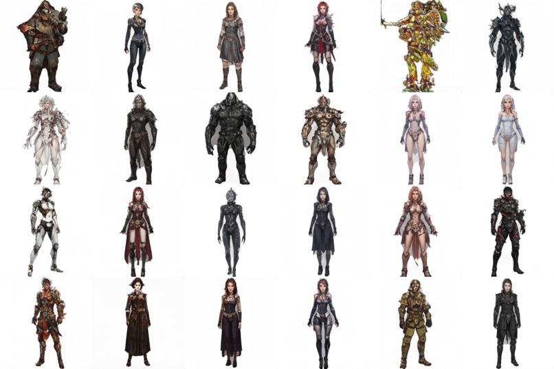 CharacterGAN – screenshot 2