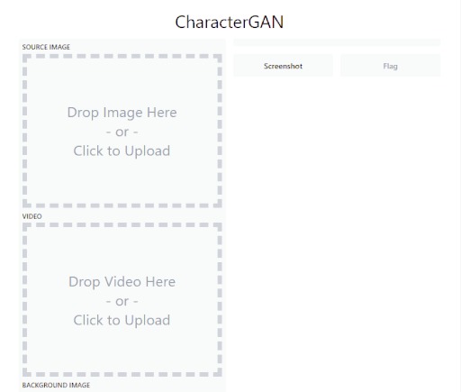 CharacterGAN – screenshot 1