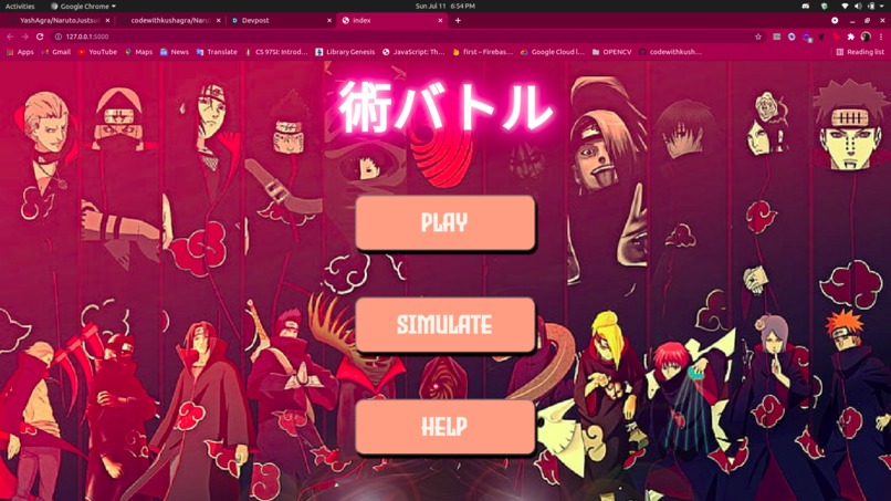 Naruto Jutsu Battle – screenshot 1