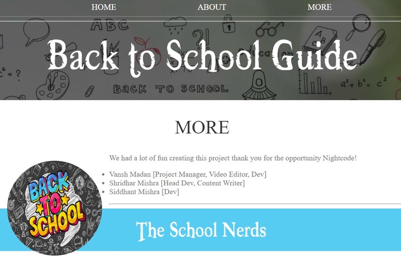Back To School Guide – screenshot 1
