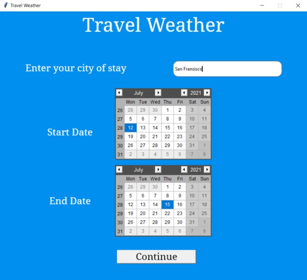 Travel Weather – screenshot 2