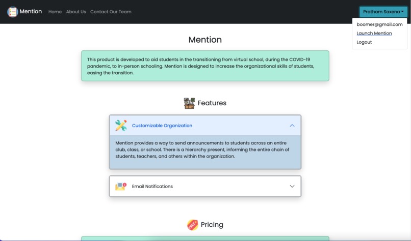 Mention – screenshot 8