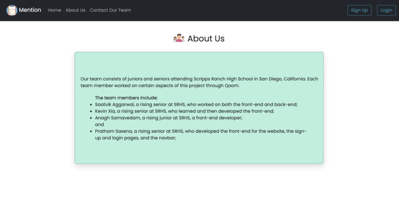 Mention – screenshot 4