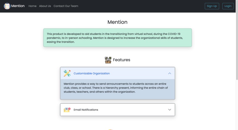 Mention – screenshot 3