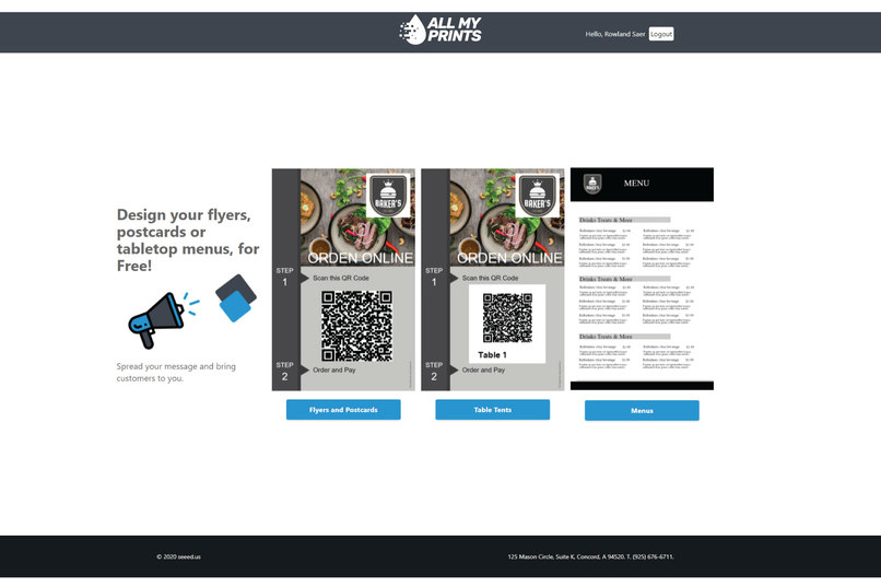 All my prints – screenshot 1