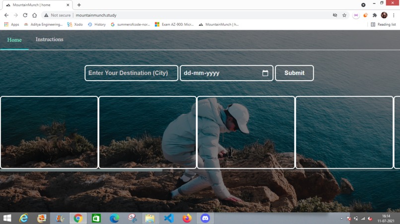 MountainMunch-home – screenshot 1