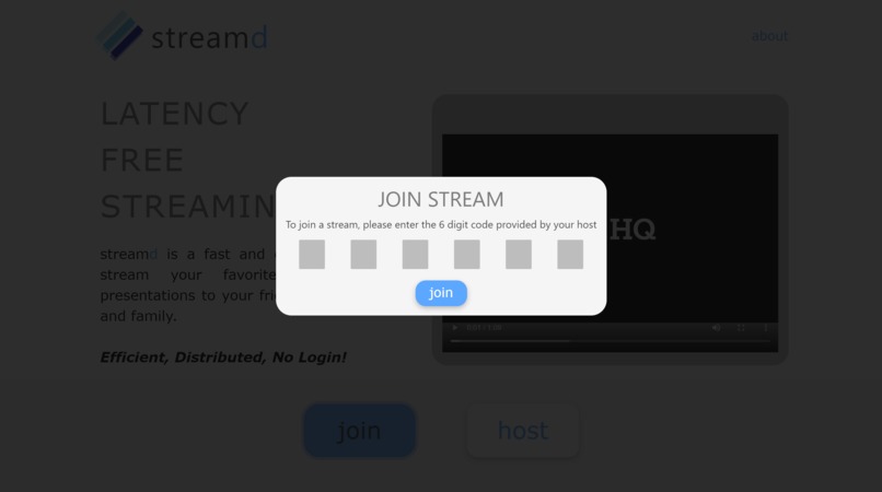 streamd – screenshot 3