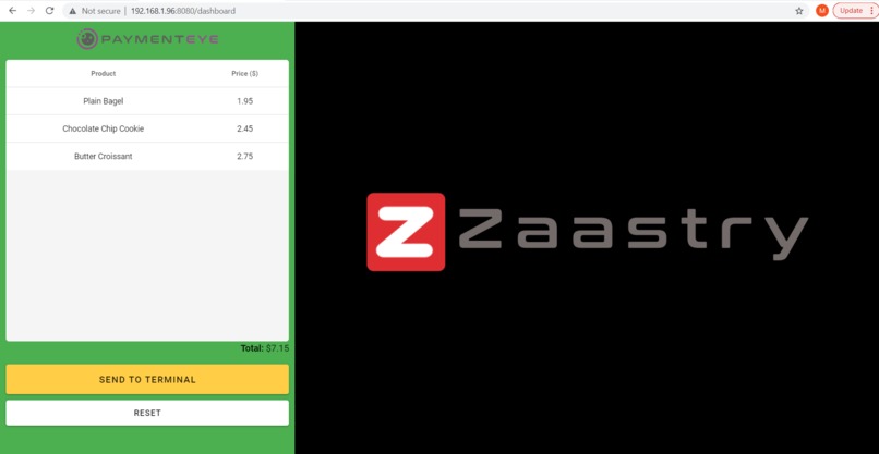 Zaastry with PaymentEye – screenshot 3