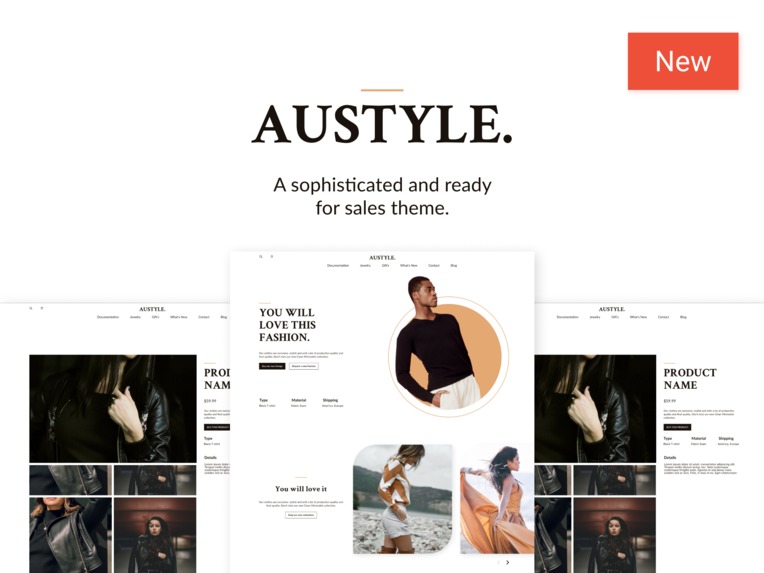 Austyle Theme – screenshot 1